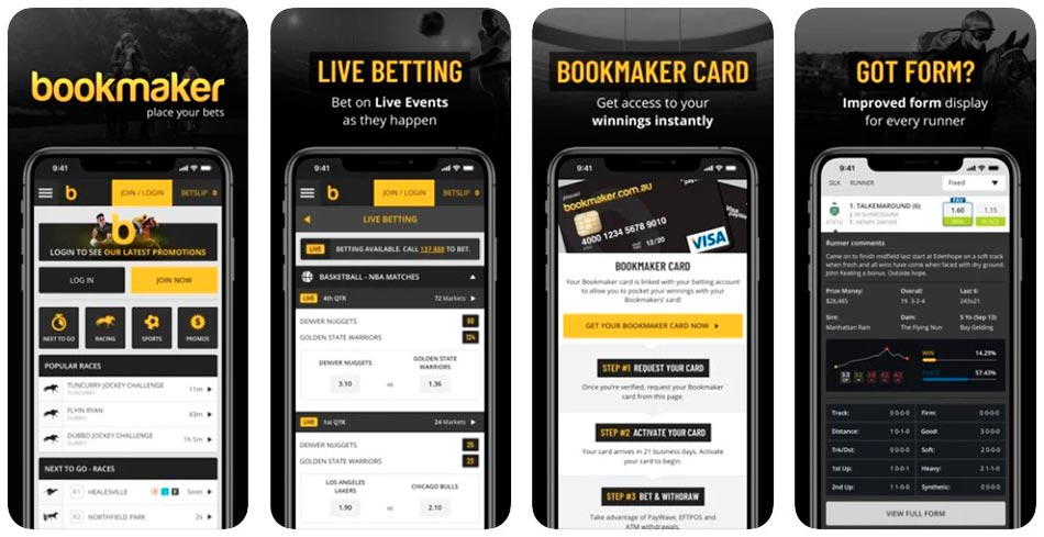 Bookmaker mobile